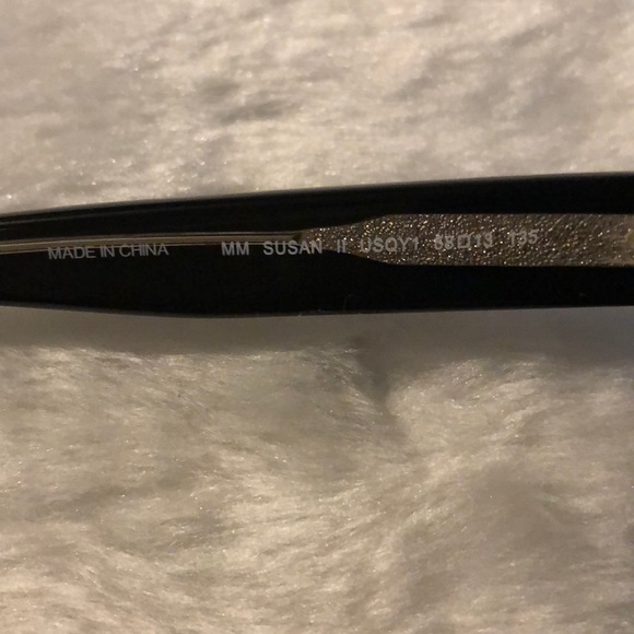 Max Mara Women’s Black Sunglasses. Authentic. - Picture 4 of 6